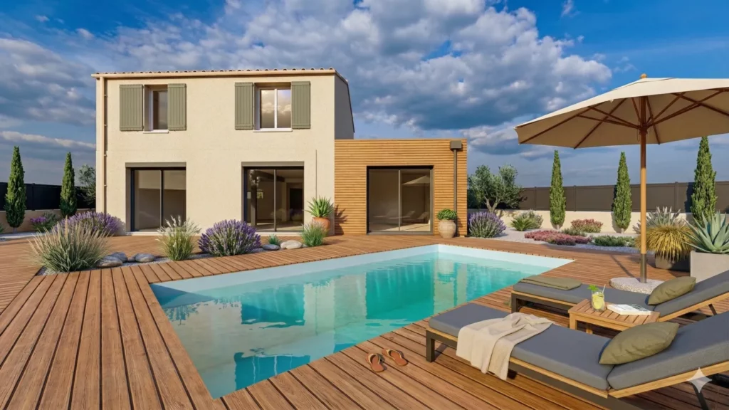 Déclaration préalable piscine dans l'Hérault réalisée par Soluplan