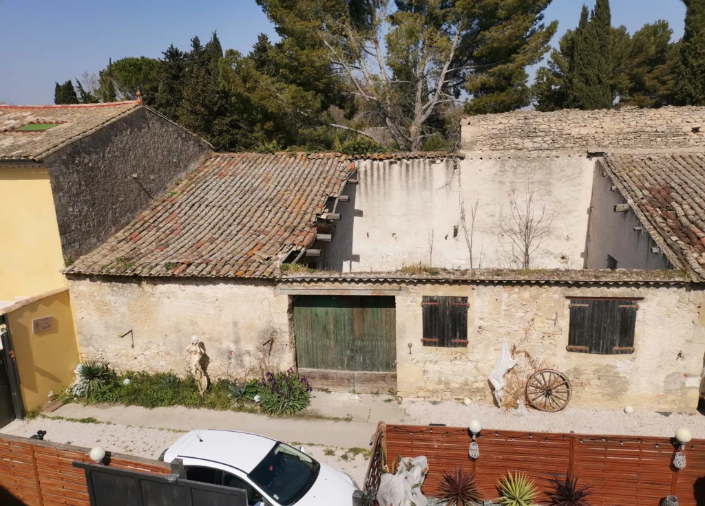 Grange à rénover en habitation, permis de construire réalisé par Soluplan